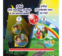 Libro 1: ¡Mia, no tengas miedo a la oscuridad! Libro 2: ¡Mia! ¡Cuidado con el río! (¡Las aventuras de Mia!)