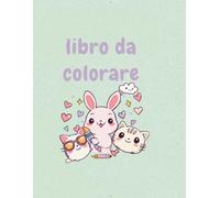 LIBRO DA COLORARE ANIMALI KAWAII