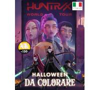 Libro da colorare Cacciatori di Demoni: Colorare manga coreano | Cacciatori di demoni e atmosfera Halloween | Fantasy per adolescenti