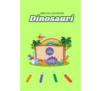 libro da colorare Dinosauri