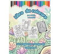 Libro da colorare per adulti: Ragazze manga da colorare