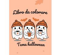 Libro da colorare per bambini: Tema halloween