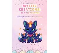 Libro da colorare per sognatrici/sognatori - Kawaii Cute Animali mistici -disegni da colorare antistress