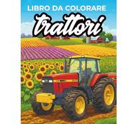 Libro Da Colorare Trattori