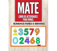 Libro de Actividades de Matemáticas de Números Pares e Impares para Niños: Práctica de Matemáticas para Niños: Aprender Números Pares e Impares de ... Grados 1-6 (Juegos y Actividades Matemáticas)