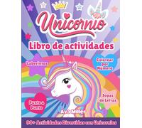 Libro de Actividades de Unicornios para Niños de 3-8 años:: ¡90+ Divertidas Láminas para Colorear, Laberintos, Unir Puntos, Colorear por Números y Más ... - ¡Un Regalo Fantástico! (Doodle & Discover)
