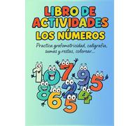 Libro de Actividades para Niños de 3, 4 y 5 años - Grafomotricidad, Matemáticas, Colorear...: Actividades Preescolar - Pasatiempos, Trazos, Colorear, Sumas y Restas...