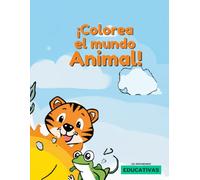 Libro de Animales para Colorear: 30 fichas educativas con datos curiosos sobre los animales