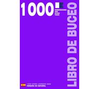 LIBRO DE BUCEO B/N- 1000 INMERSIONES AIRE, NITROX, TRIMIX: Para buceadores apasionados, desde principiantes hasta expertos, y en formación con FEDAS, ... - Encuadernación rústica - Versión en español