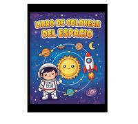 Libro de colorear del espacio