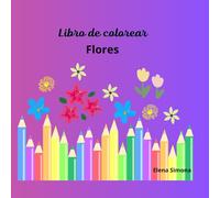 Libro de colorear: Flores