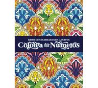 Libro de colorear para adultos: Colorea por números - mandalas y patrones