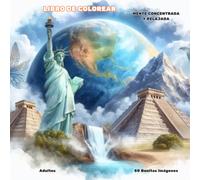 LIBRO DE COLOREAR PARA ADULTOS: Viaje alrededor del mundo 2