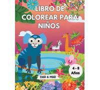 Libro de Colorear para Niños: Animales en la Selva. (Libro da colorare e attività per bambini)