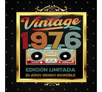 Libro de Firmas de Cumpleaños 50 Años - Estilo Retro Vintage de los Años 70