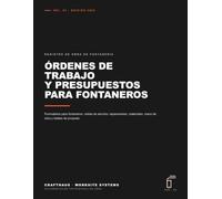 Libro de Órdenes de Trabajo y Presupuestos para Fontaneros: Formularios para Trabajos de Fontanería, Reparaciones, Materiales, Mano de Obra y Totales de Proyecto
