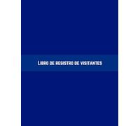 Libro de registro de visitantes: Registro de entradas y salidas para oficinas, recepciones y empresas, 100 páginas, hasta 3.200 visitantes
