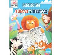 Libro de sumas y restas 6 años: cuaderno de matematicas 1 primaria | libro de actividades 6 años | aprender a sumar y restar | ejercicios de cálculo | prepara primer de primaria | aprendo en casa