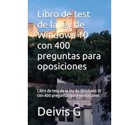 Libro de test de Windows 10: Libro de test de Windows 10