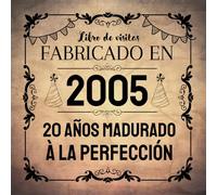 Libro de visitas 20 años: Cumpleaños Personalizado para felicitaciones, firmas, dedicatorias, recuerdos y fotos de los invitados