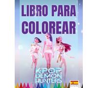 Libro para colorear Cazadores de Demonios K-P-0-P