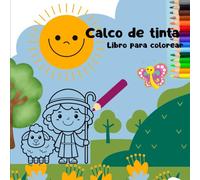 Libro para colorear de Calco de tinta: Traza las ilustraciones que estan ligeramente impresas con un bolígrafo o lápiz y observe cómo las escenas ... para que cada página sea realmente tuya