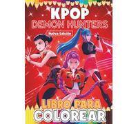 Libro para colorear Estrellas de Fantasía Urbana K-POP