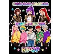 Libro para colorear K-P-0-P: Motivos de ídolos y escenario para amantes de la música