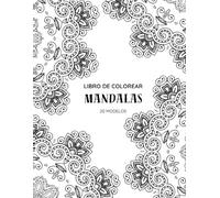 Libro Para Colorear Mandalas Floral