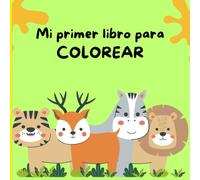 Libro para colorear: Para niños de 3 a 8 años, para regalar, colorea y aprende, animales marinos y de la selva