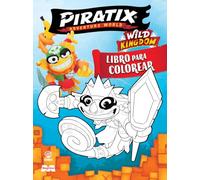 Libro para colorear Piratix Nº 1 - Wild Kingdom