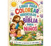 Libro para Colorear Versículos de la Biblia para Niños