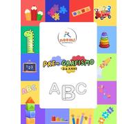 Libro prescrittura 3-6 anni: 130 pagine di attività divertenti che aiuteranno il tuo bambino ad approcciarsi in modo ludico alla scrittura