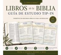 Libros de la Biblia Guía de Estudio Tip-In:: Insertos de Resumen para Diario Bíblico (The Lumens Series™)