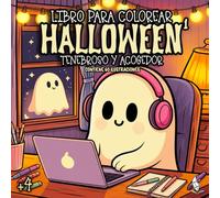 Libros para colorear - Halloween 1 - Tenebroso y Acogedor: Contiene 60 ilustraciones