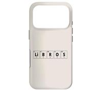 Libros Word for Book Lover Librarian Spanish Teacher Case for iPhone 17 Pro