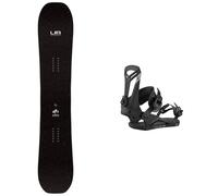 LibTech - All-mountain Snowboard bindings - Pack Dpr 2026 for Men - Black Black S.M.L.XL