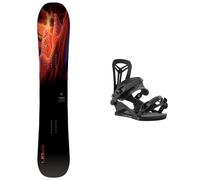 LibTech - All-mountain Snowboard bindings - Pack Dynamo 2025 for Men - Red Red S.M.L.XL