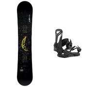 LibTech - All-mountain Snowboard bindings - Pack Skate Banana 2026 for Men - Black Black M.L.XL.S
