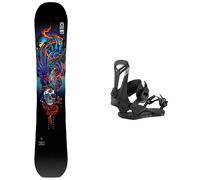 LibTech - All-mountain Snowboard bindings - Pack Terrain Wrecker 2026 for Men - Black Black S.M.L.XL