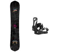 LibTech - Men's all-mountain / freestyle snowboard - Pack Mayhem Rad Ripper 2026 for Men - Black Black 153 cm.156 cm.159 cm