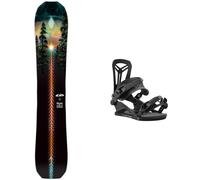 LibTech - Snowboard Bindings - Pack Golden Orca 2025 for Men in Nylon - Black Black