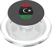 Libya Flag Fingerprint It is in my DNA Gift for Libyans PopSockets PopGrip for MagSafe