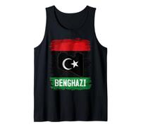 Libya Flag Heritage Libyan Tripoli Benghazi Benghazi Libyan Tank Top
