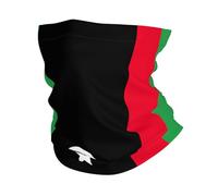 Libyan flag print Cooling Multi Use Neck Gaiter Men's and Women's Summer Face Mask for Working, Running Sports