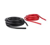 LICAEVEY 1/0 Gauge Wire 20ft Power Ground Cable, 1/0 AWG Amp Kit with Flexible CCA for Car Audio, 20ft Red Black Automotive Wire for High Current Battery, RV Trailer Stereo