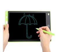 LICAEVEY 10in LCD Writing Pad, No Blue Light Eye Protection Drawing Tablet for Kids, Paper Like Writing with One Click Clear & 5 Colors (Green)