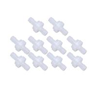 LICAEVEY 10PCS Barb Check Valve PP Plastic Resistant Diaphragm (7.9mm