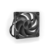LICAEVEY 120mm PC Case Fan 4 Pin PWM Double Ball Bearing 3000 RPM Speed Intelligent Temperature Control High Airflow 109 CFM Quiet Computer Cooling Fan Black