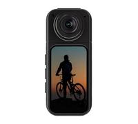 LICAEVEY 2.7K POV Thumb Camera, 180° Adjustable Lens IPS HD Display Portable Vlogging Camera with Magnetic Mounting, HandsFree POV Recording for Work Travel Sports (Black)